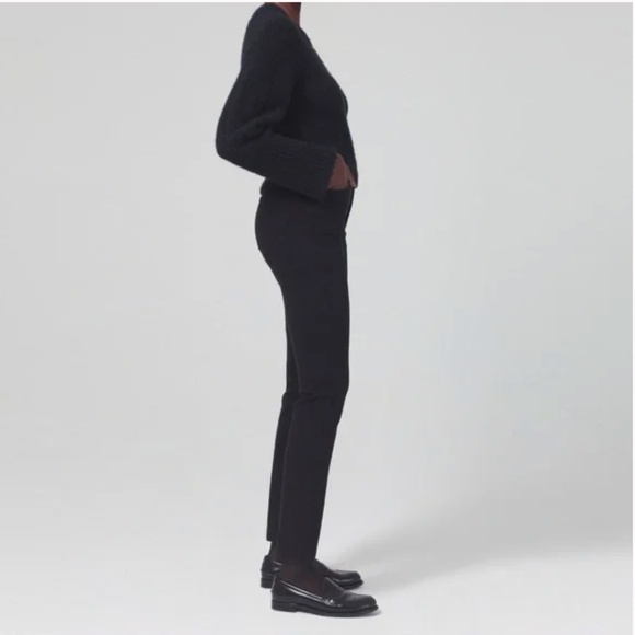 EUC- Citizens of Humanity 'Olivia' Black High Rise Slim Ankle Jeans (26) - Picture 2 of 12